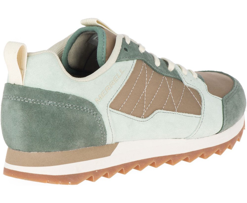 Merrell Sneakers Dame - Alpine - Beige/Olivengrøn - VJE647250